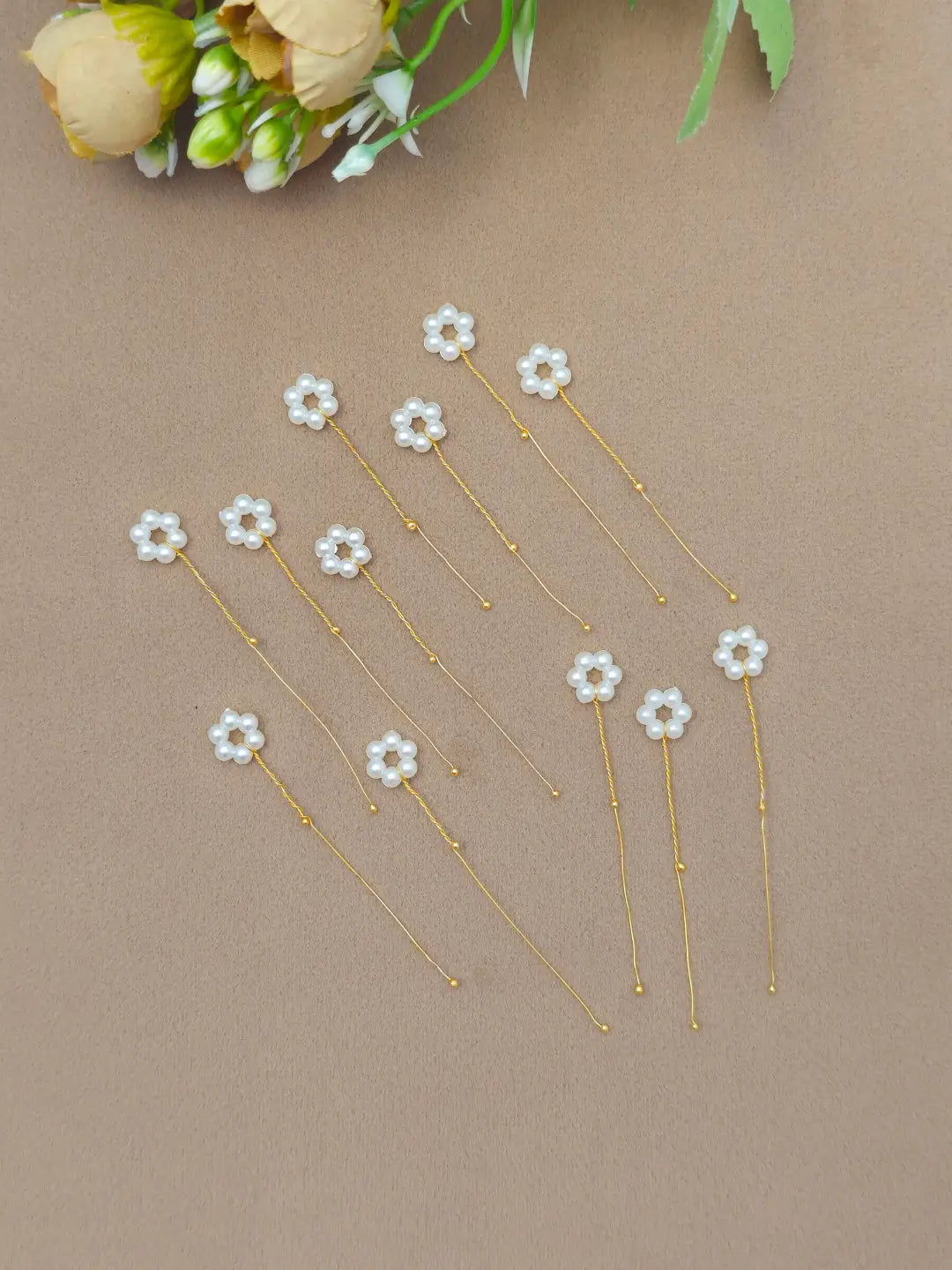 Haarnadel „Golden Bloom Cuffs“