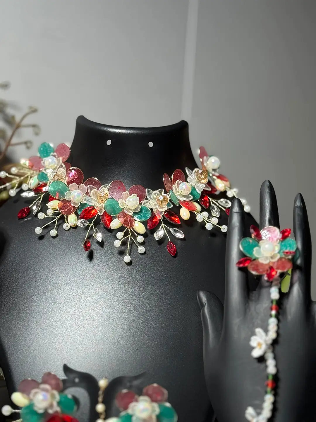 Seafoam Blue@Full Necklace