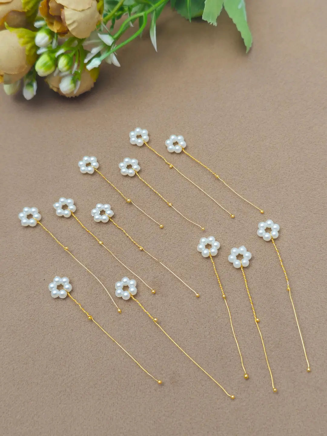 Haarnadel „Golden Bloom Cuffs“