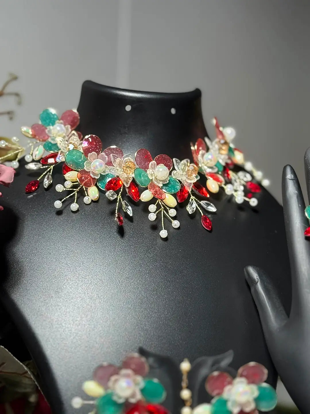 Seafoam Blue@Full Necklace