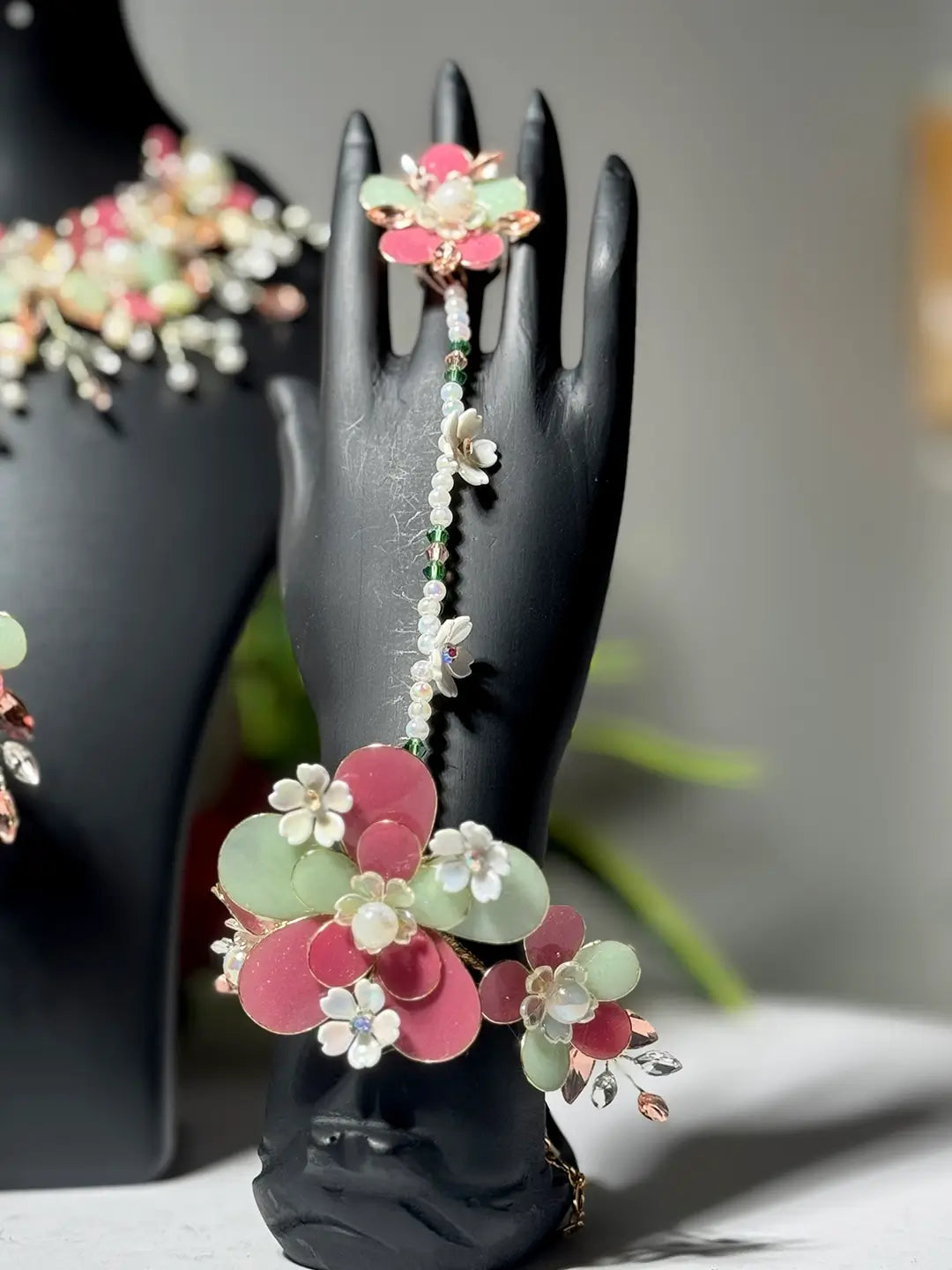 Rose Pink@Full Necklace