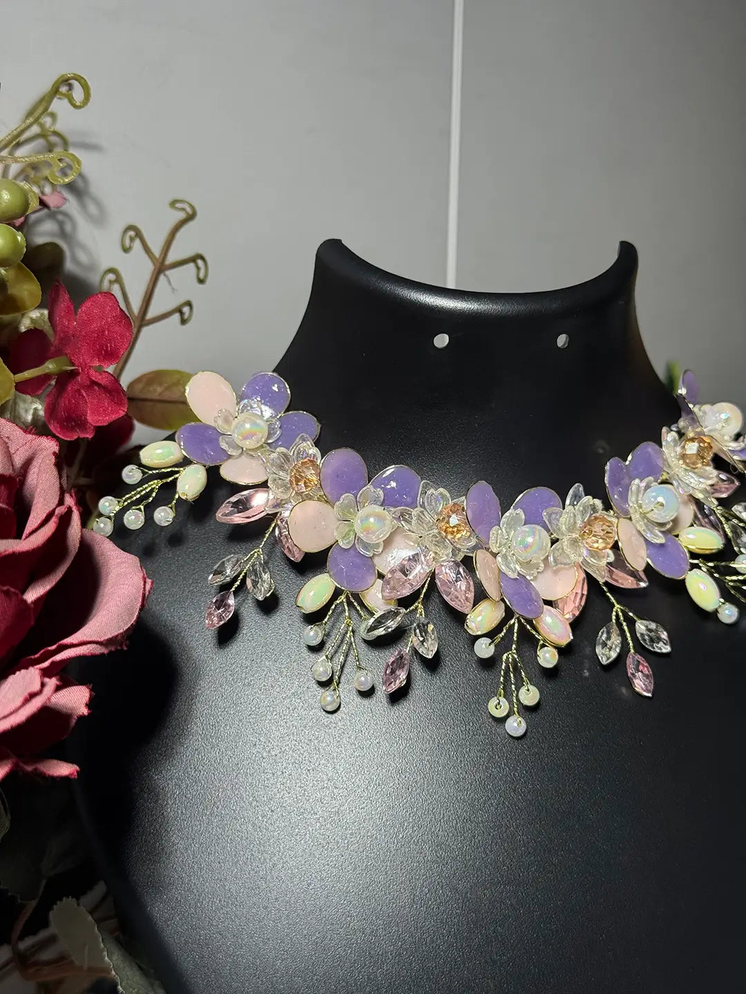 Antique White@Full Necklace