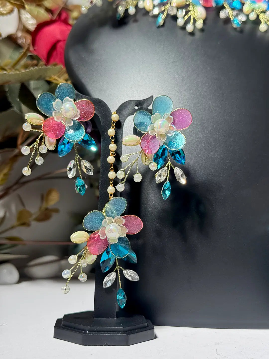 Teal@Full Necklace