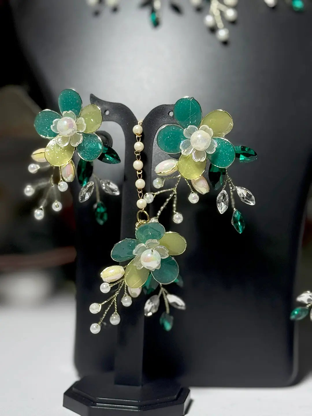 Seafoam green@Full Necklace