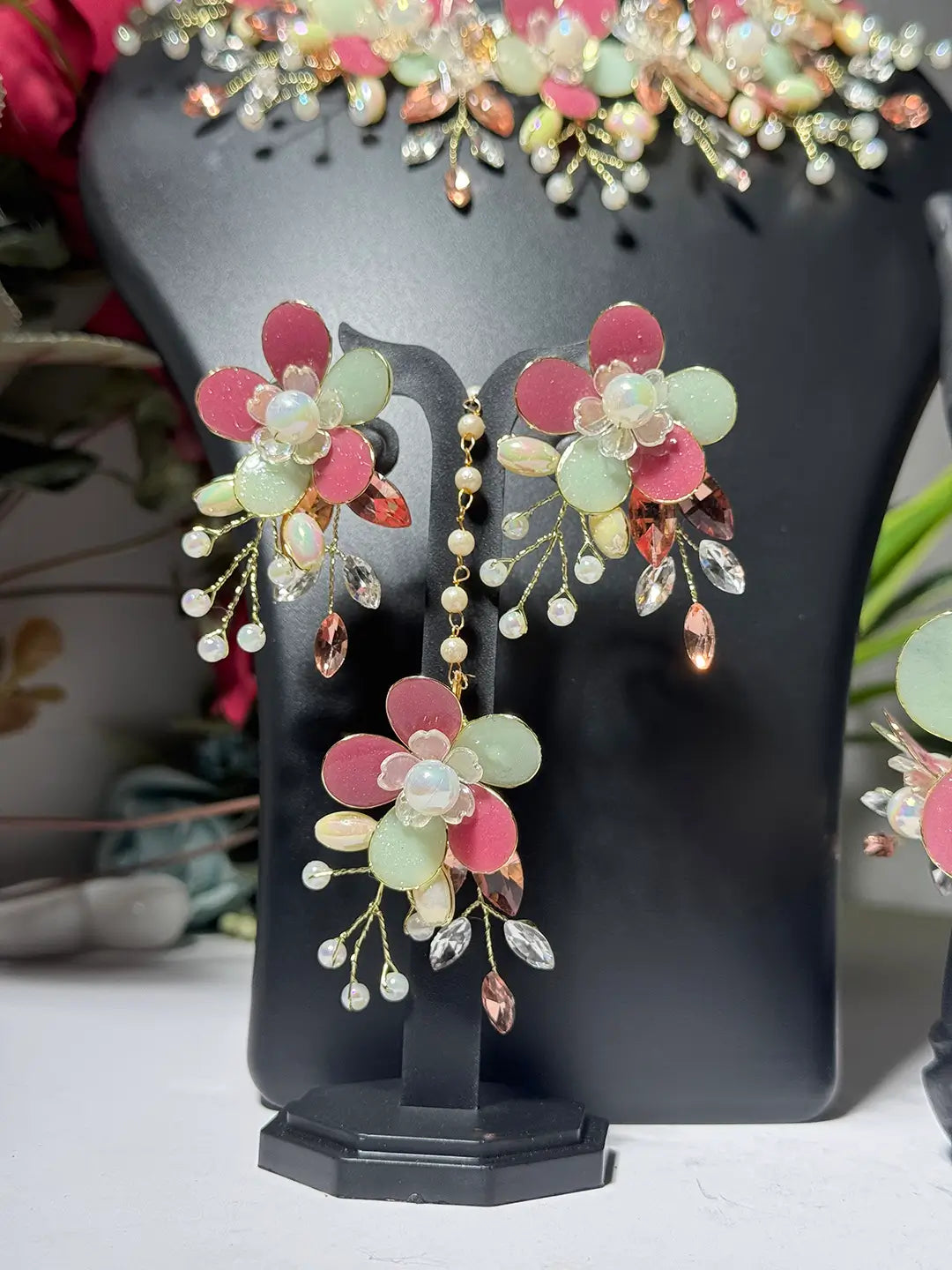 Rose Pink@Full Necklace