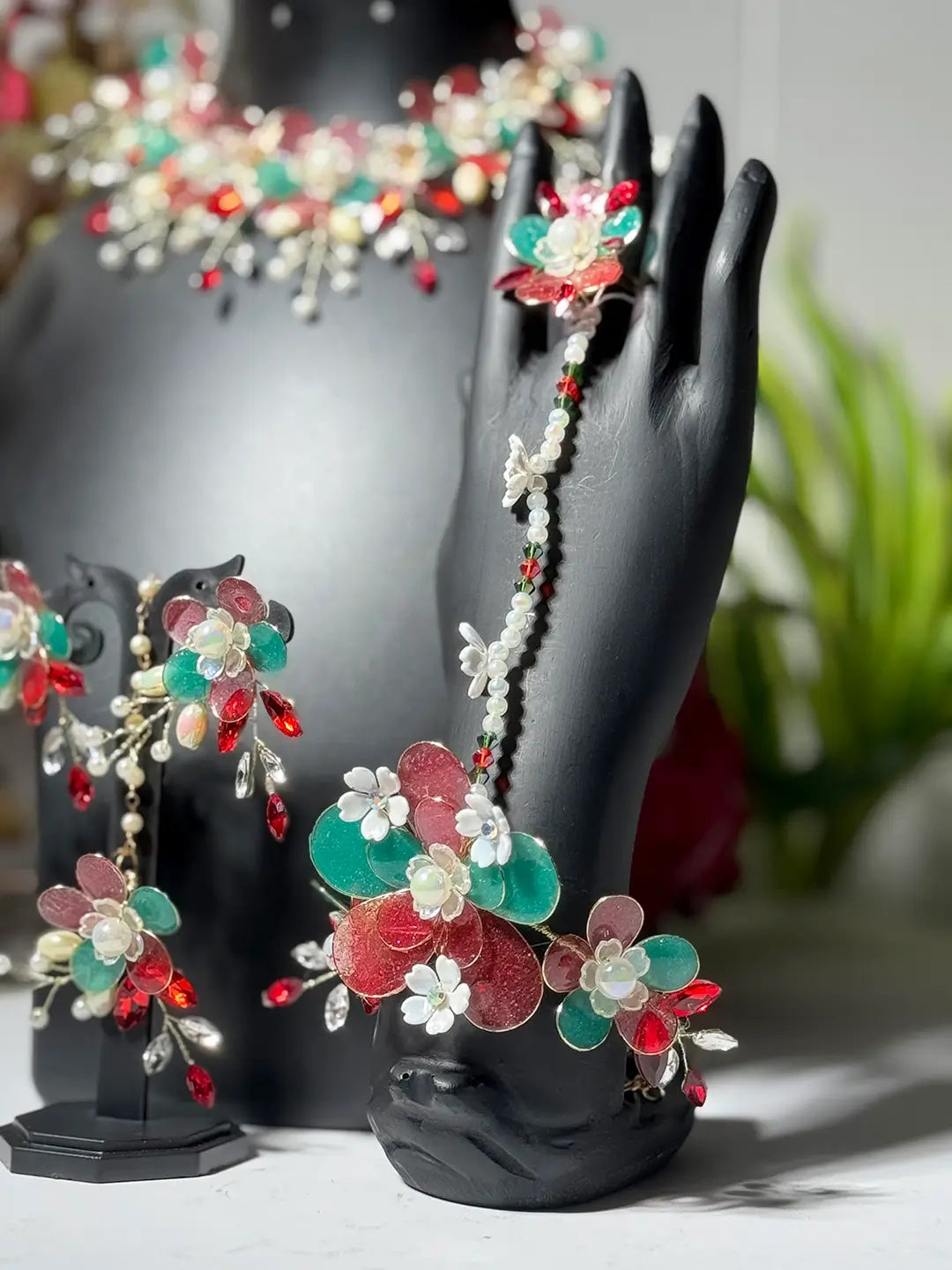 Seafoam Blue@Full Necklace