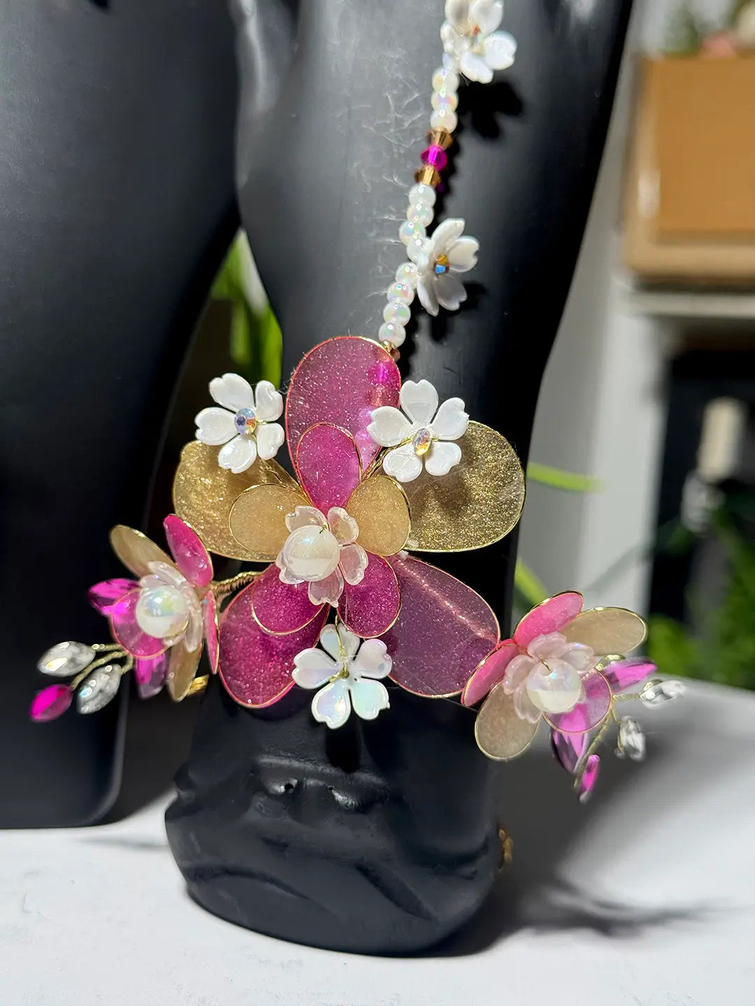 Deep Blush@Full Necklace