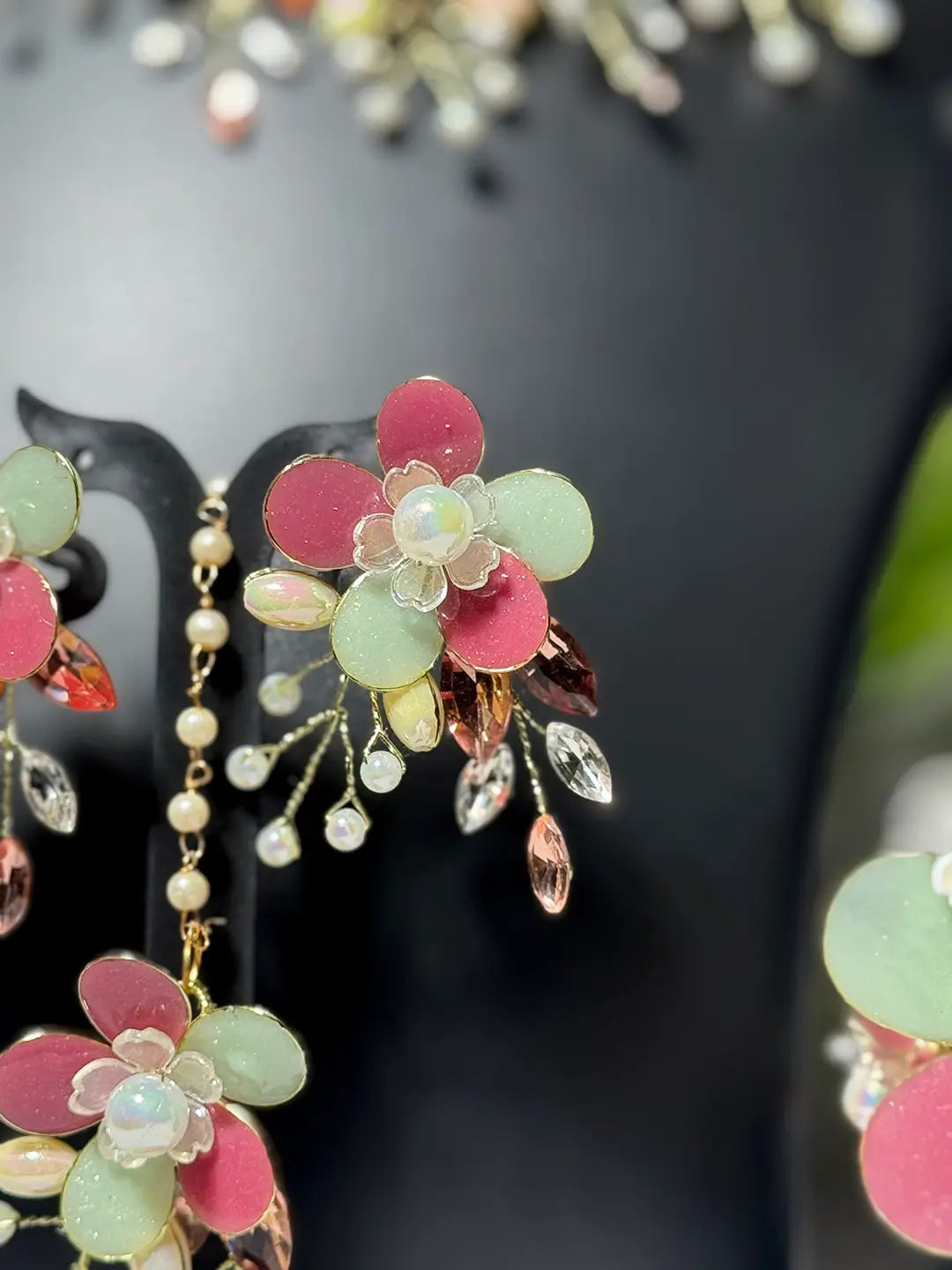 Rose Pink@Full Necklace