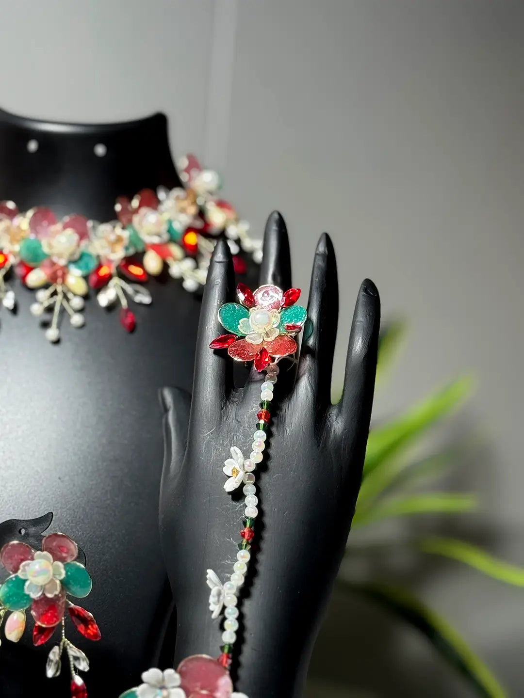 Seafoam Blue@Full Necklace