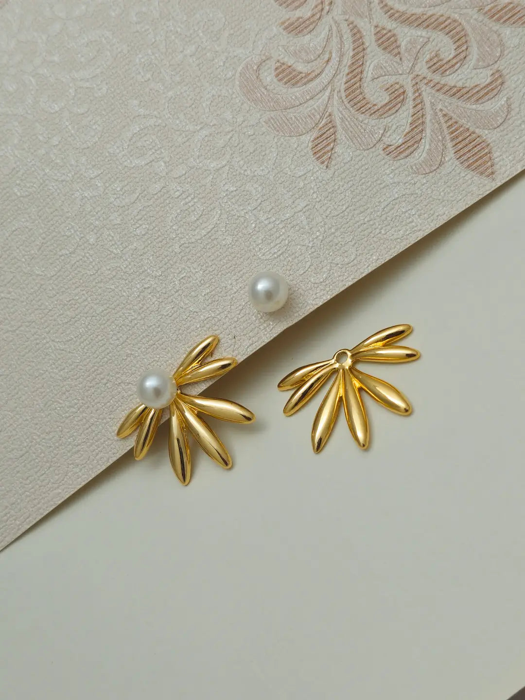 Pearl Bloom Jacket Earring