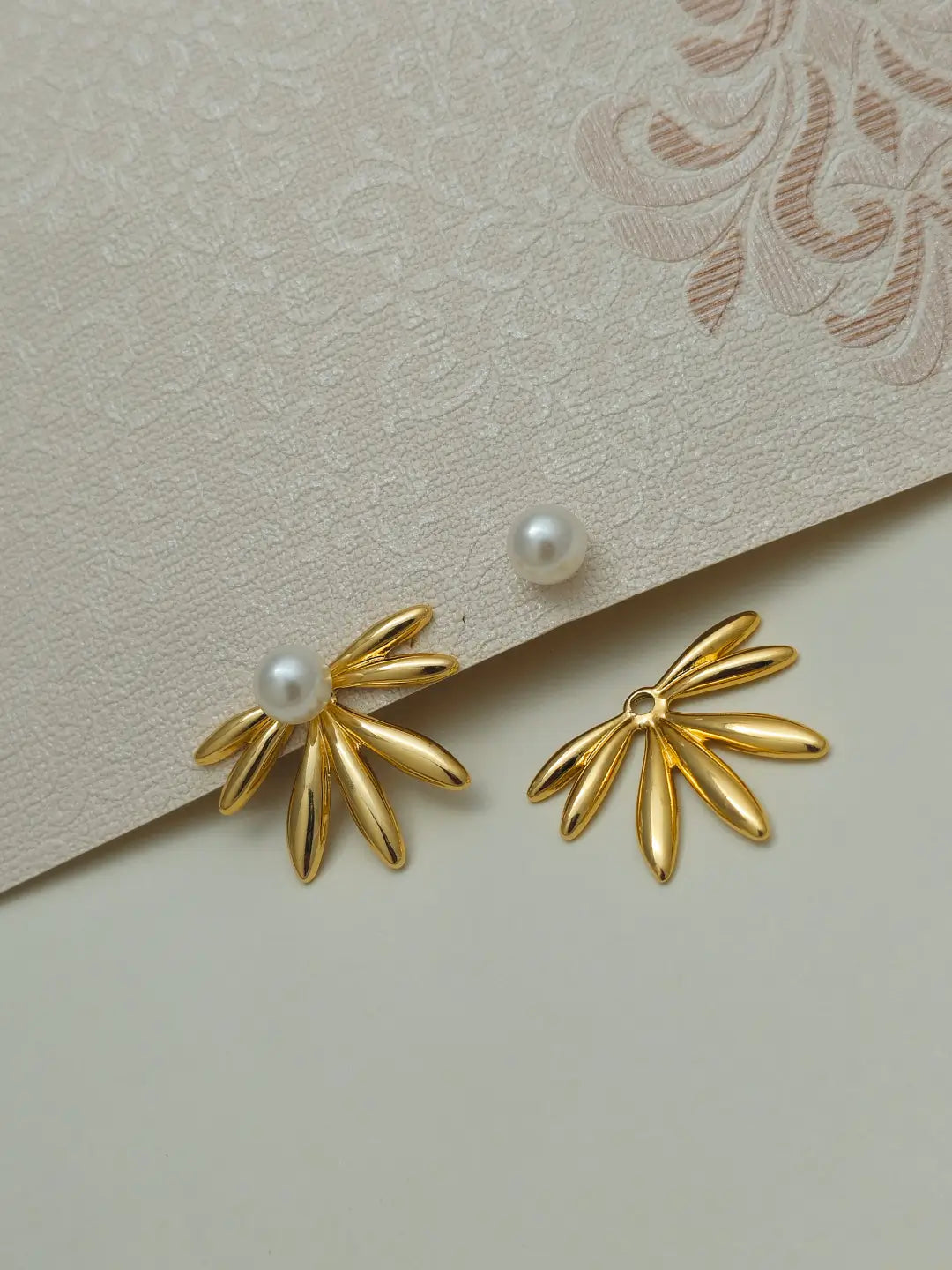 Pearl Bloom Jacket Earring