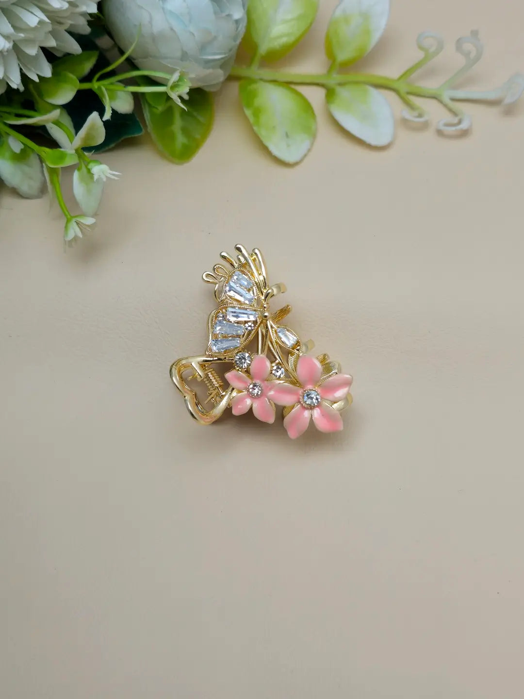 Floral Butterfly Hair Clutcher