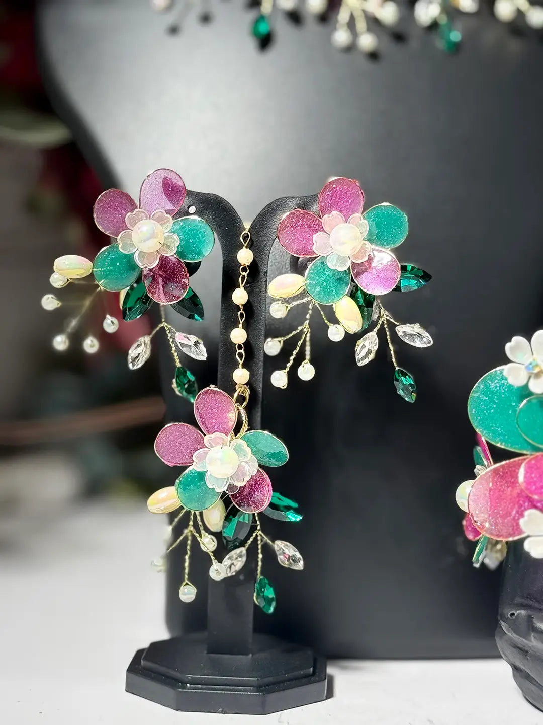 Teal@Full Necklace