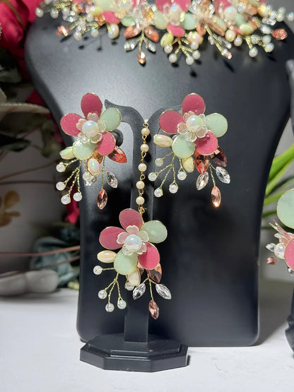Rose Pink@Full Necklace