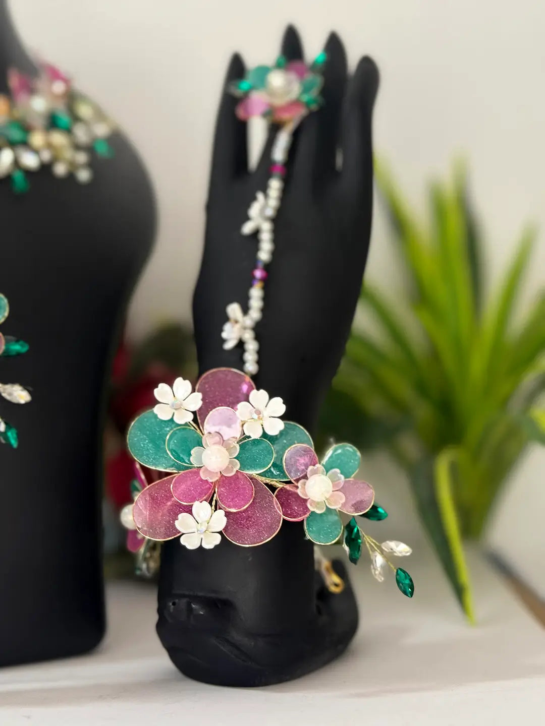 Teal@Full Necklace