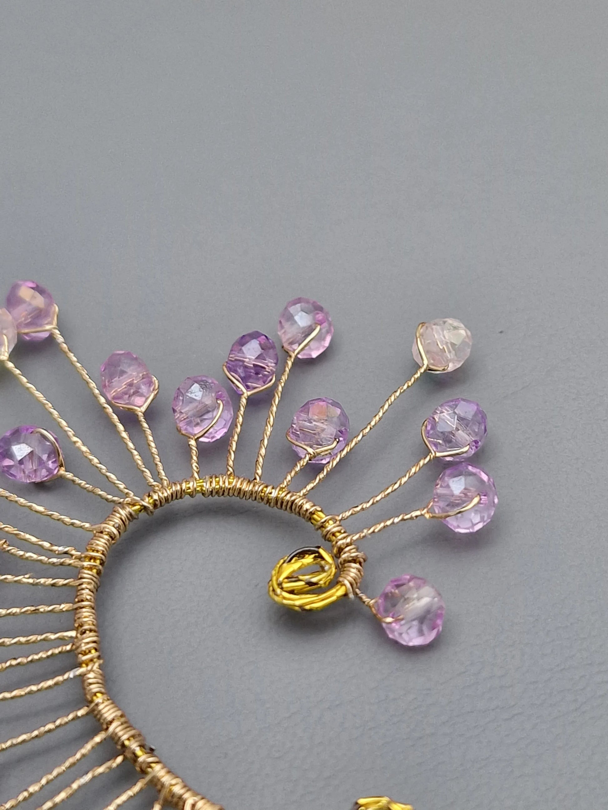 Celestial Radiance Spiral Earcuffs
