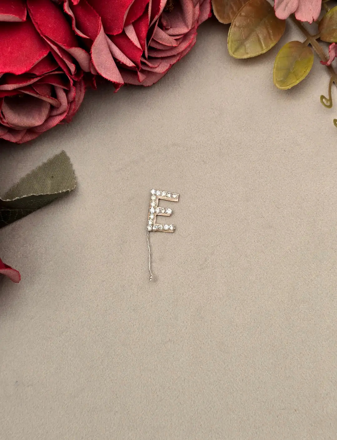 Rhinestone Alphabet Hair Pins