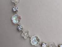 Rainbow Two Floral Diamond Hair Vine