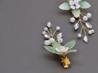 Floral Serenity Hair Clips