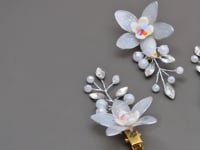 Floral Serenity Hair Clips