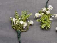 Whispering Green Clusters Hair Pin
